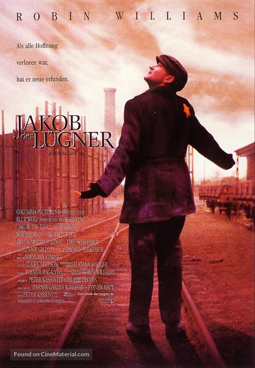 Jakob the Liar - German Movie Poster