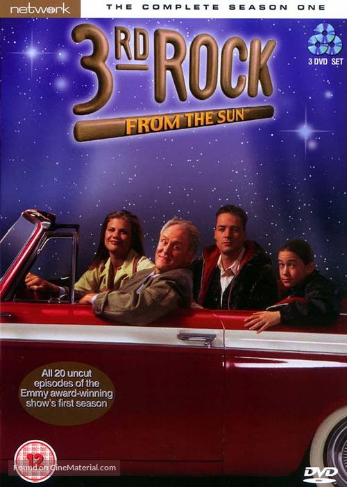 &quot;3rd Rock from the Sun&quot; - British DVD movie cover