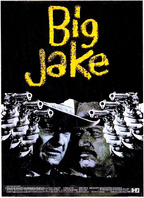 Big Jake - French Movie Poster
