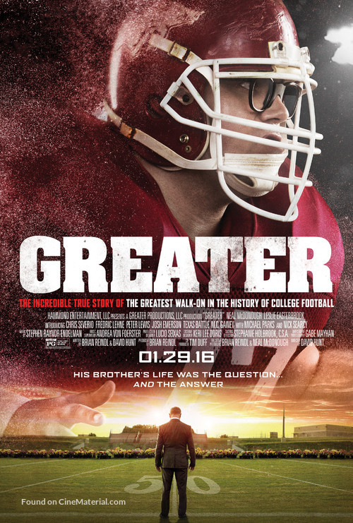 Greater - Movie Poster