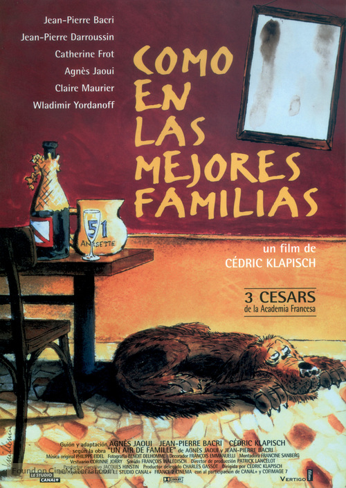 Un air de famille - Spanish Movie Poster