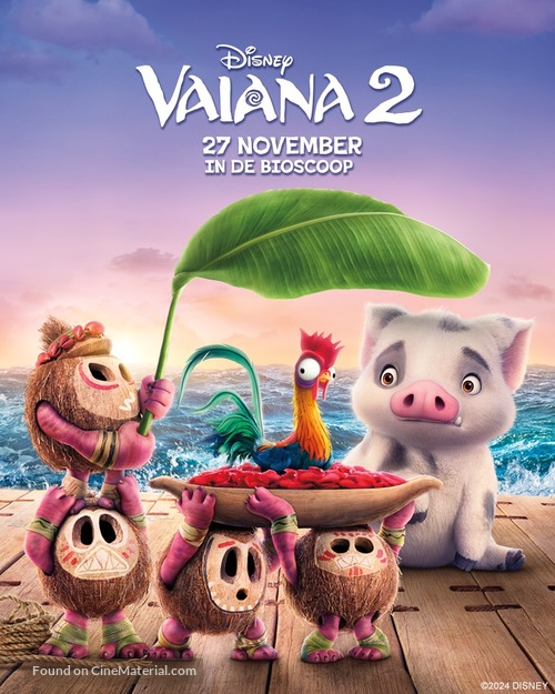 Moana 2 - Dutch Movie Poster