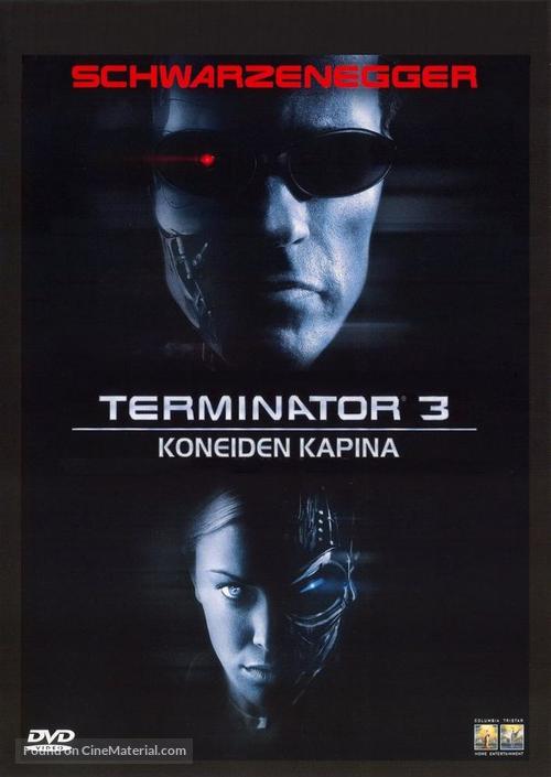 Terminator 3: Rise of the Machines - Finnish Movie Cover