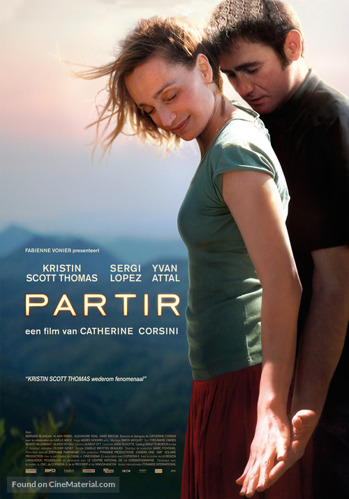 Partir - Dutch Movie Poster