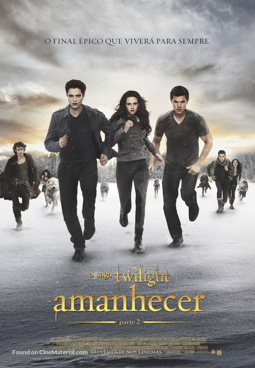 The Twilight Saga: Breaking Dawn - Part 2 - Portuguese Movie Poster
