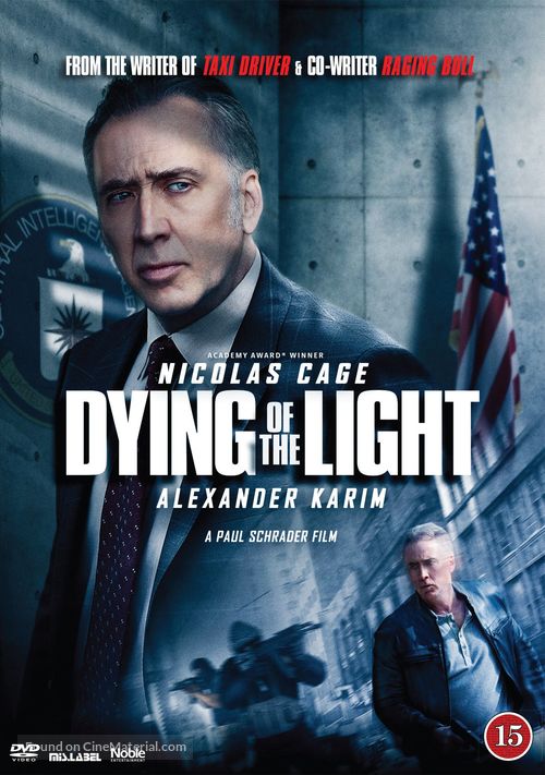 The Dying of the Light - Danish DVD movie cover