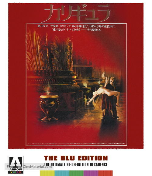 Caligola - British Blu-Ray movie cover