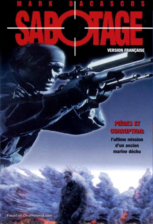 Sabotage - French DVD movie cover