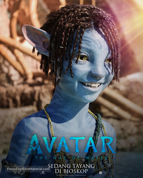 Avatar: The Way of Water - Indonesian Movie Poster