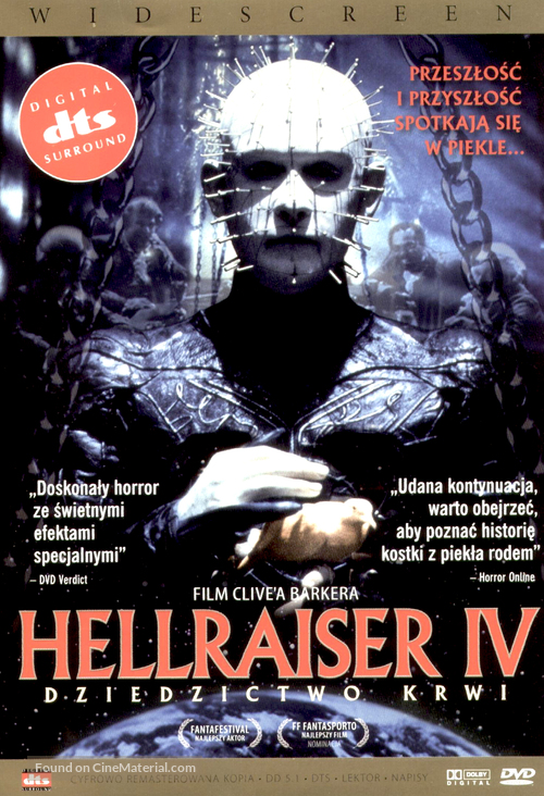 Hellraiser: Bloodline - Polish Movie Cover