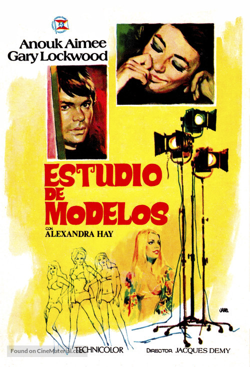 Model Shop - Spanish Movie Poster