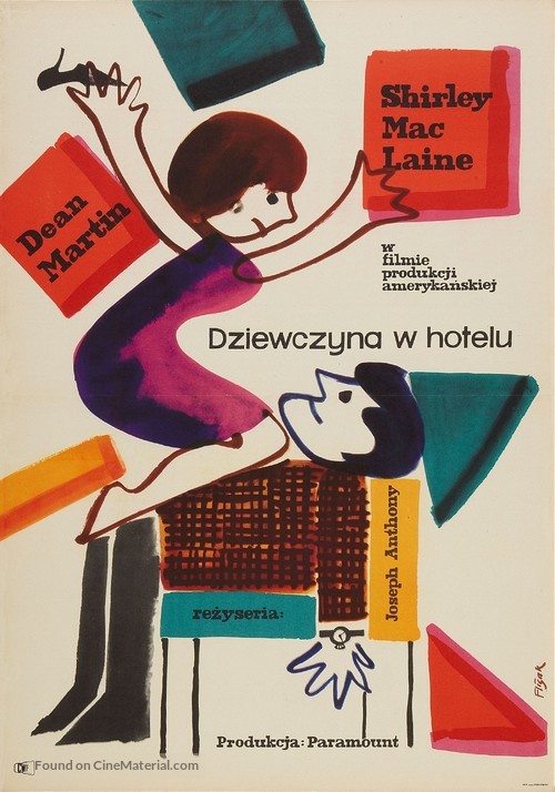 All in a Night&#039;s Work - Polish Movie Poster