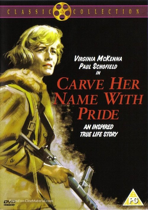Carve Her Name with Pride - British DVD movie cover