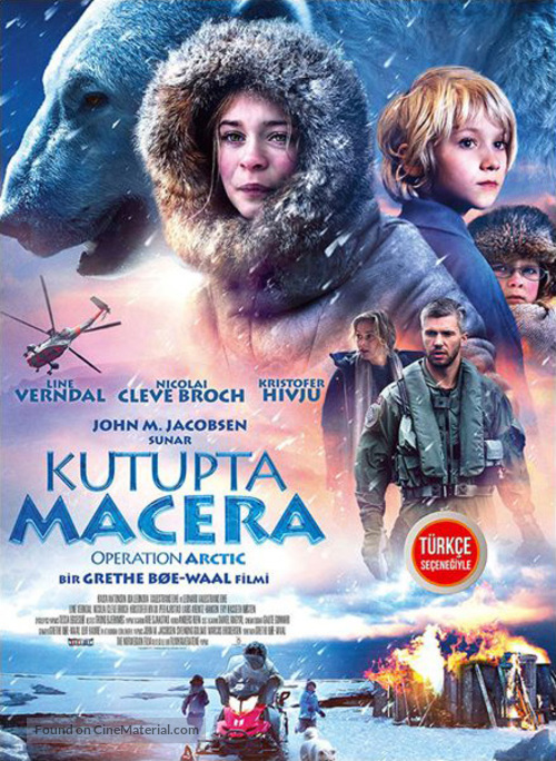 Operasjon Arktis - Turkish Movie Poster