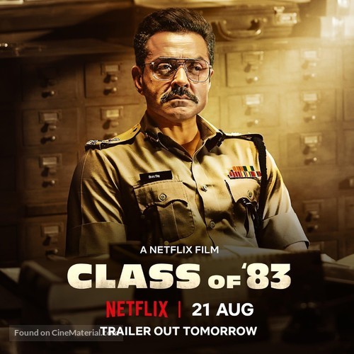 Class of 83 - Indian Movie Poster