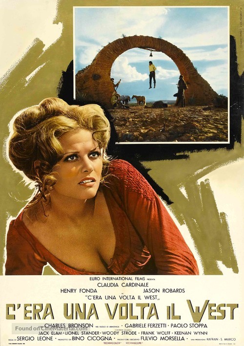 C&#039;era una volta il West - Italian Movie Poster