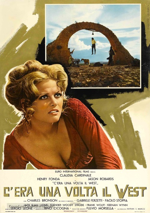 C&#039;era una volta il West - Italian Movie Poster
