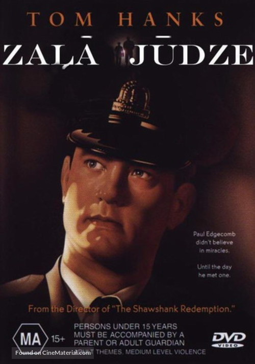 The Green Mile - Latvian DVD movie cover