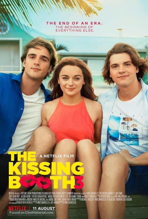 The Kissing Booth 3 - British Movie Poster