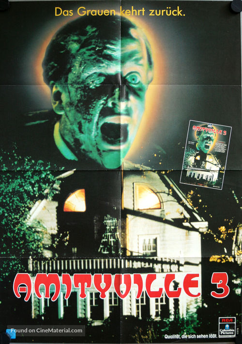 Amityville 3-D - German Movie Poster