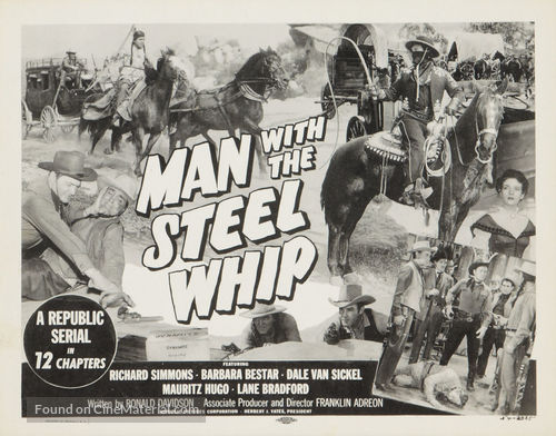 Man with the Steel Whip - Movie Poster