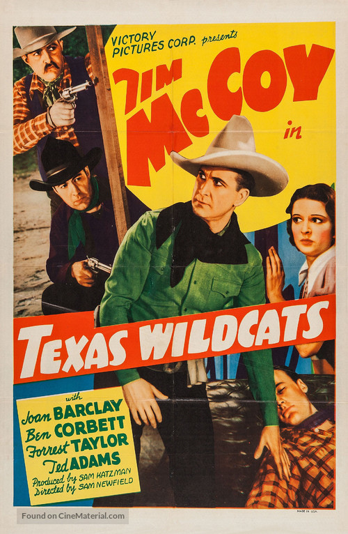Texas Wildcats - Movie Poster