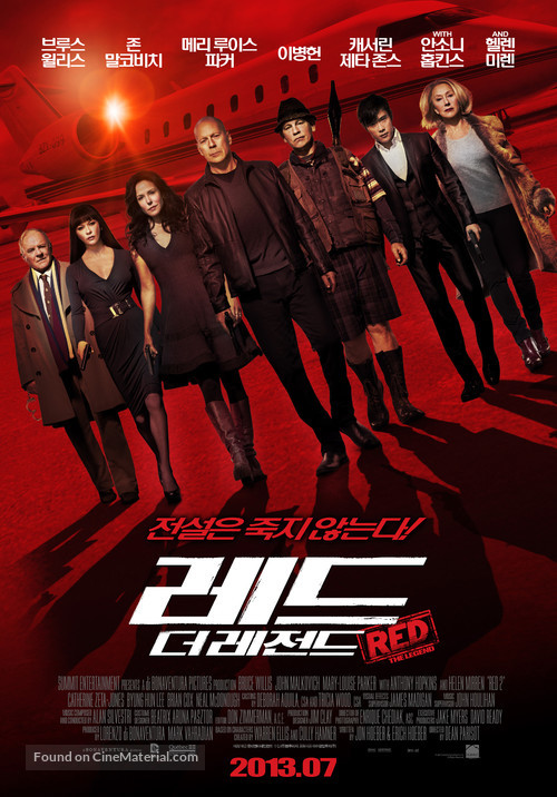 RED 2 - South Korean Movie Poster