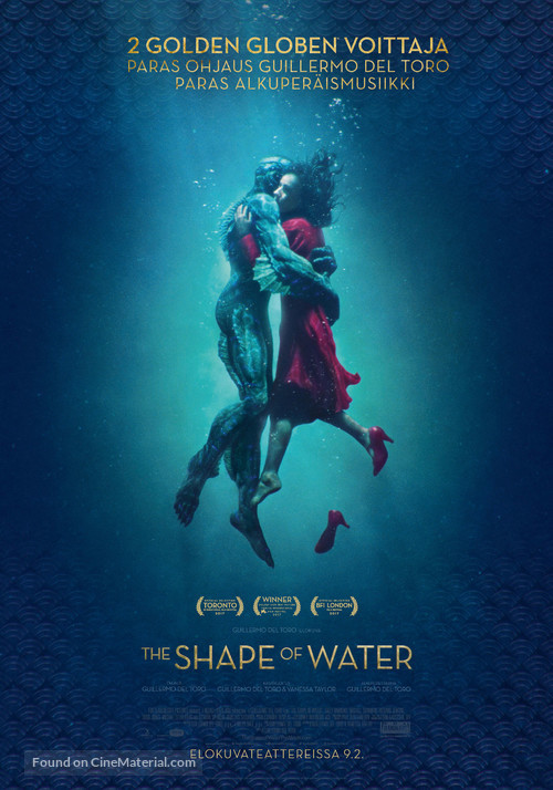 The Shape of Water - Finnish Movie Poster