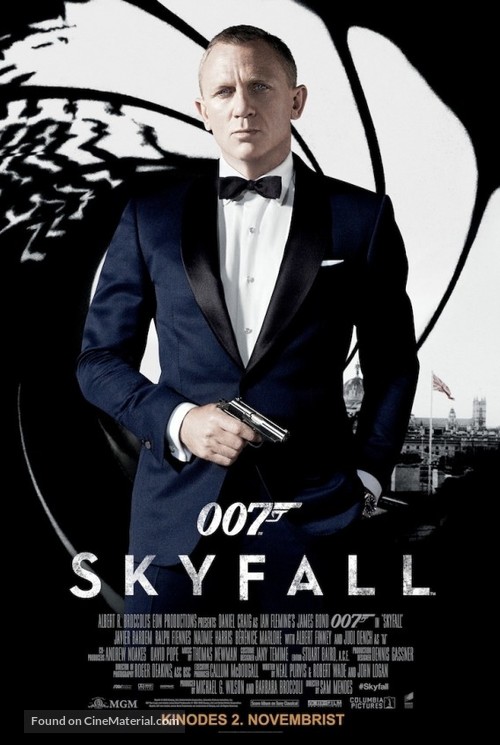 Skyfall - Estonian Movie Poster
