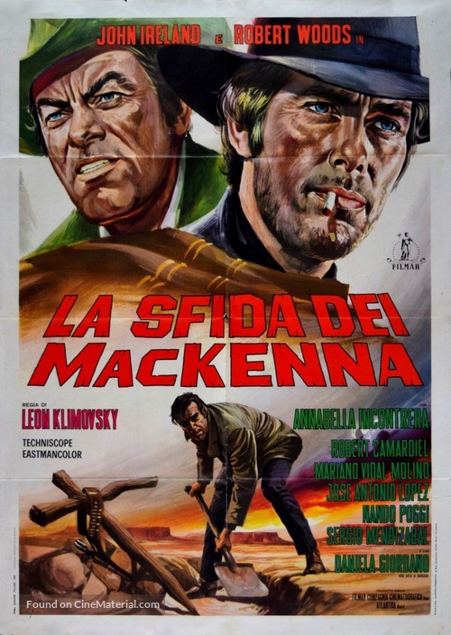 La sfida dei MacKenna - Italian Movie Poster