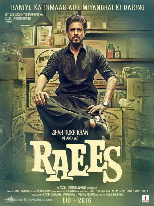 Raees - Indian Movie Poster