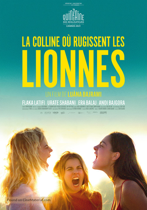 La colline o&ugrave; rugissent les lionnes - Swiss Movie Poster