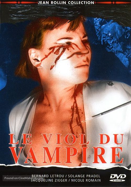 Le viol du vampire - French DVD movie cover