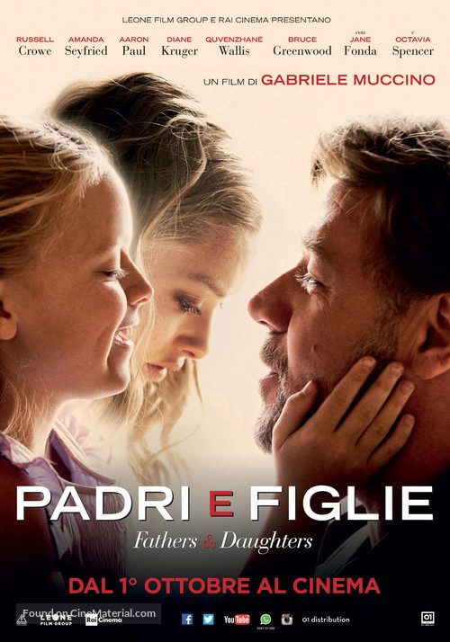 Fathers and Daughters - Italian Movie Poster