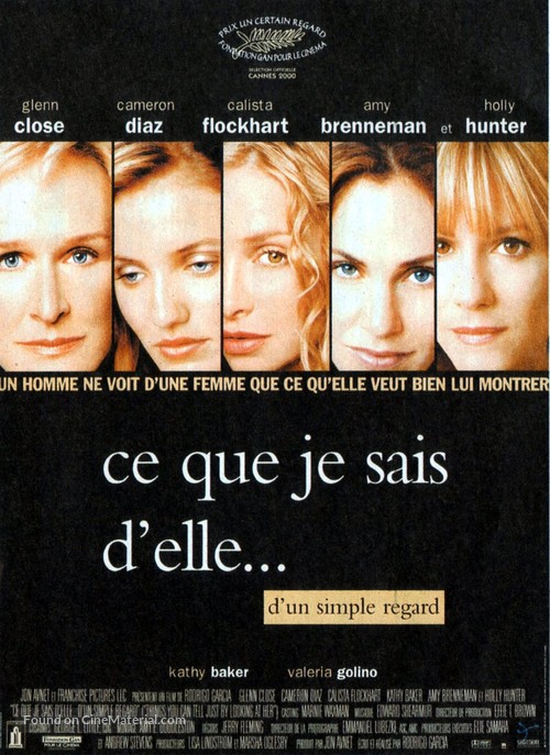 Things You Can Tell Just By Looking At Her - French Movie Poster