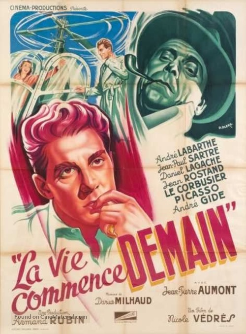 Vie commence demain, La - French Movie Poster