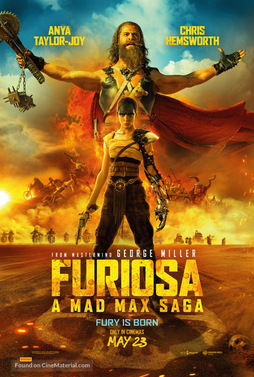 Furiosa: A Mad Max Saga - Australian Movie Poster