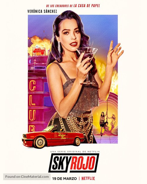 &quot;Sky Rojo&quot; - Spanish Movie Poster