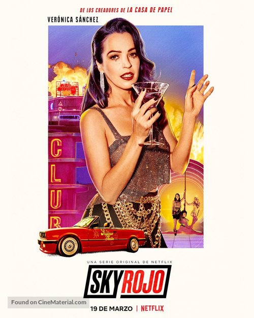 &quot;Sky Rojo&quot; - Spanish Movie Poster