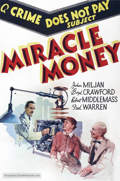 Miracle Money - Movie Poster