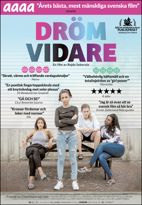 Dr&ouml;m vidare - Swedish Movie Poster