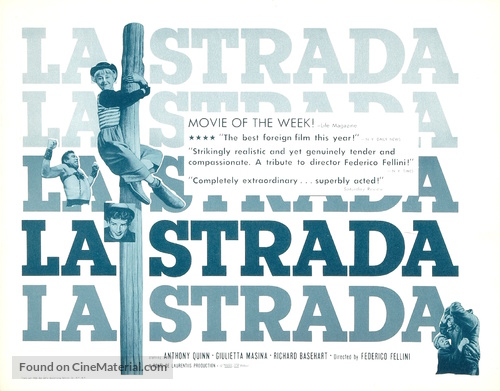 La strada - Movie Poster