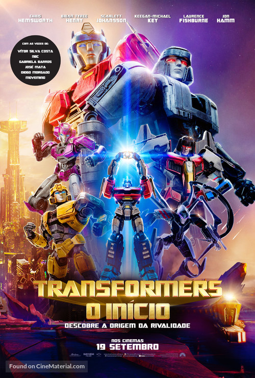 Transformers One - Portuguese Movie Poster