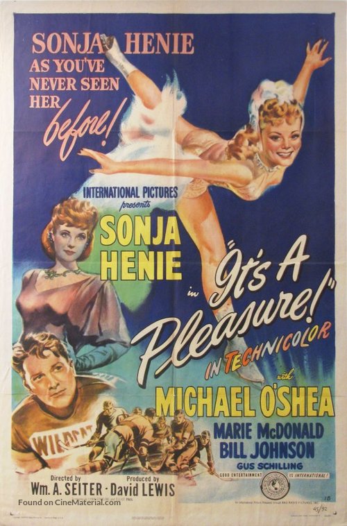 It&#039;s a Pleasure - Movie Poster
