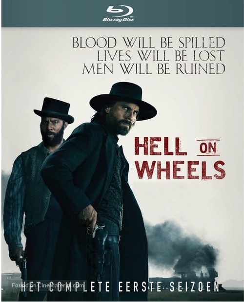 &quot;Hell on Wheels&quot; - Dutch Blu-Ray movie cover