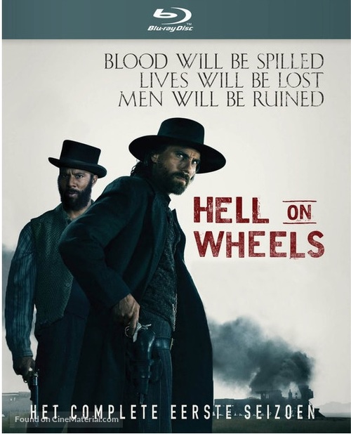 &quot;Hell on Wheels&quot; - Dutch Blu-Ray movie cover