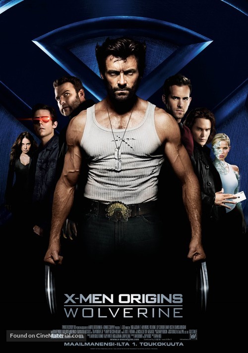 X-Men Origins: Wolverine - Finnish Movie Poster