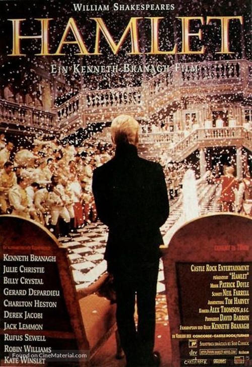 Hamlet - German Movie Poster