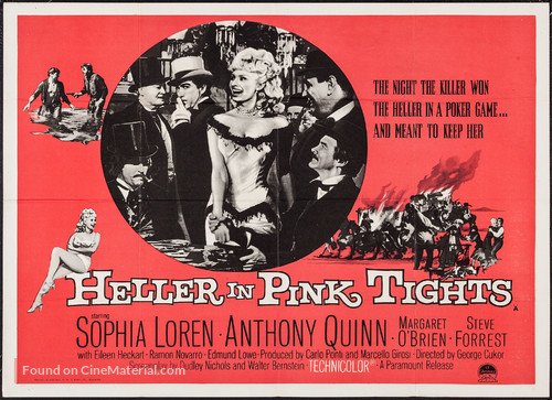 Heller in Pink Tights - British Movie Poster