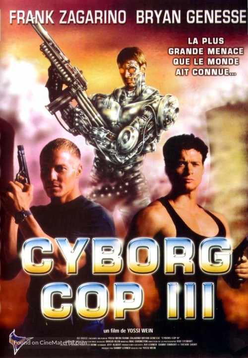 Cyborg Cop III - French DVD movie cover